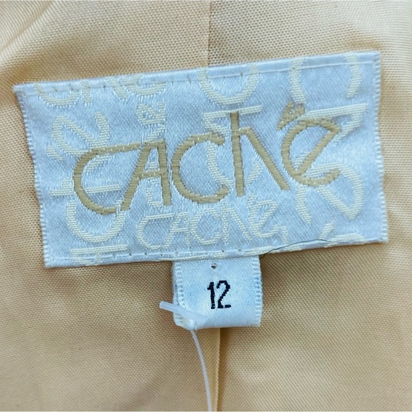 ✨NWT Cache Snakeskin Coat Faux Fur Collar Fits 8/10 Best✨ - Picture 5 of 10